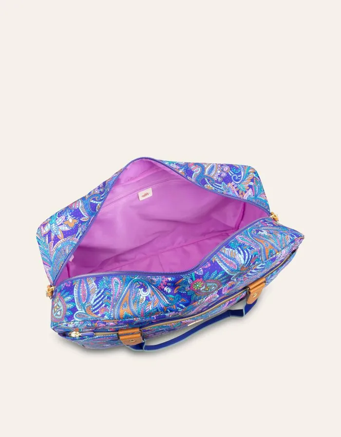 Oilily Travel Bags Bags Wynona Weekender Everly Paisleyspectrum Blue Oilily Travel Bags Bags Wynona Weekender Everly Paisleyspectrum Blue