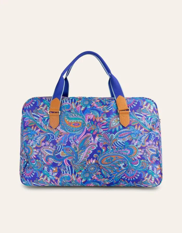 Oilily Travel Bags Bags Wynona Weekender Everly Paisleyspectrum Blue Oilily Travel Bags Bags Wynona Weekender Everly Paisleyspectrum Blue