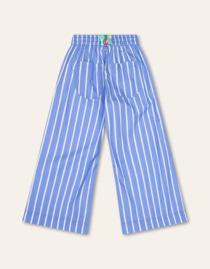 Oilily Trousers Girls Palazzo Trousers Ultramarine Oilily Trousers Girls Palazzo Trousers Ultramarine
