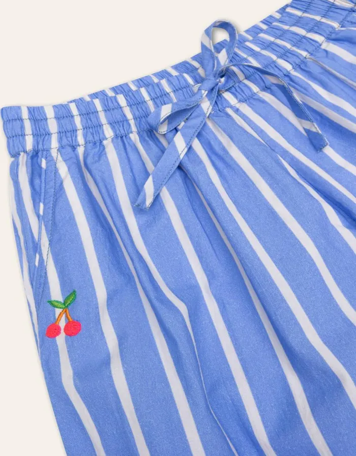 Oilily Trousers Girls Palazzo Trousers Ultramarine Oilily Trousers Girls Palazzo Trousers Ultramarine