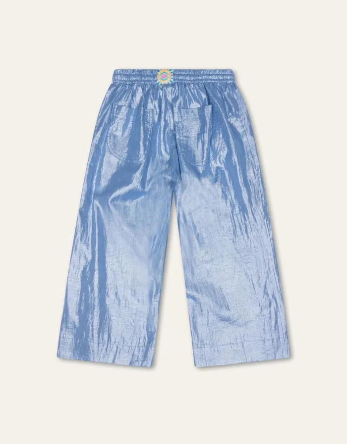 Oilily Trousers Girls Palazzo Trousers Ultramarine Oilily Trousers Girls Palazzo Trousers Ultramarine