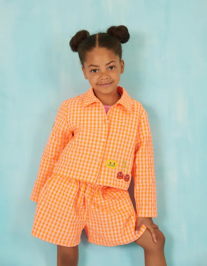 Oilily Trousers Girls Paradijs Trousers Vichy Check Oilily Trousers Girls Paradijs Trousers Vichy Check