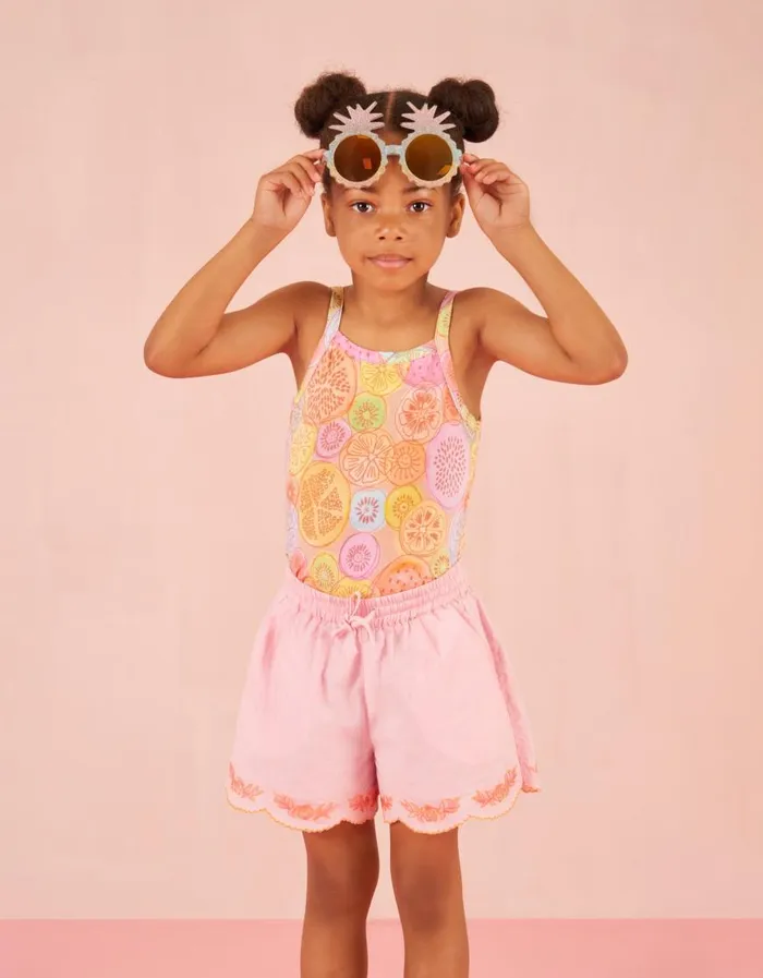Oilily Trousers Girls Pomme Trousers Prism Pink Oilily Trousers Girls Pomme Trousers Prism Pink