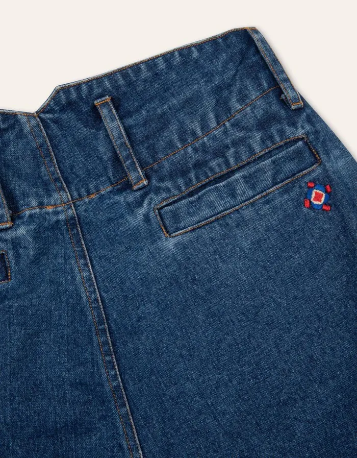 Oilily Trousers Women Paper Trousers Blue Indigo Oilily Trousers Women Paper Trousers Blue Indigo