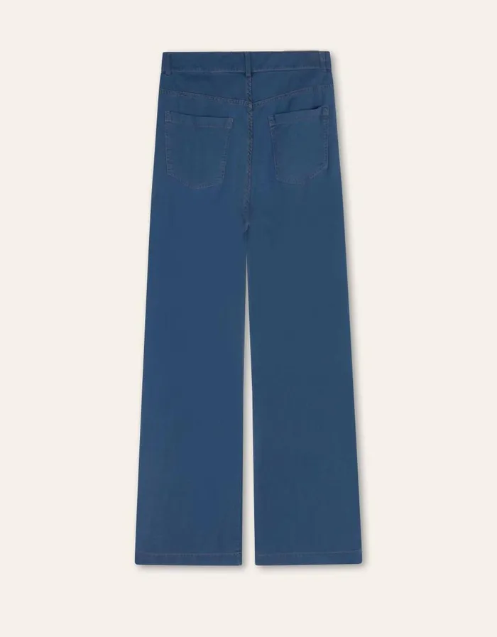 Oilily Trousers Women Proof Trousers Blue Indigo Oilily Trousers Women Proof Trousers Blue Indigo
