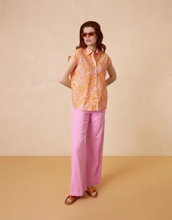 Oilily Trousers Women Proof Trousers Fuchsia Pink Oilily Trousers Women Proof Trousers Fuchsia Pink