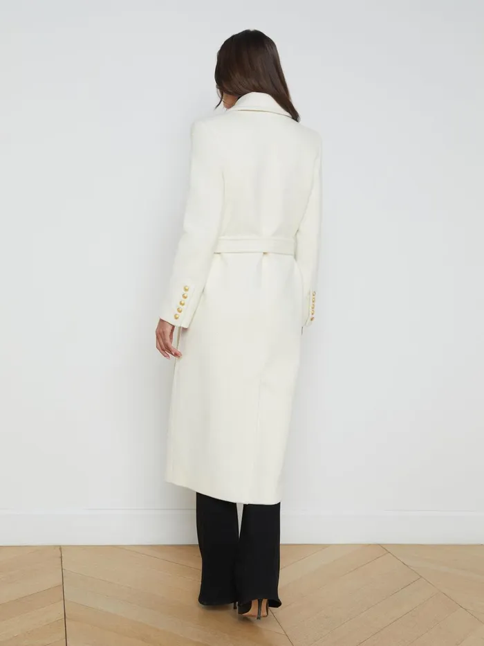 Olina Coat Ivory Women L039Agence Outerwear Olina Coat Ivory Women L039Agence Outerwear