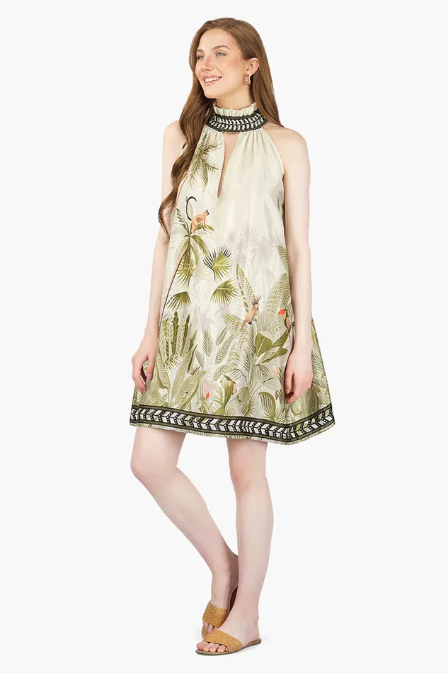 Olivia Printed Kimono Dress Olivia Printed Kimono Dress