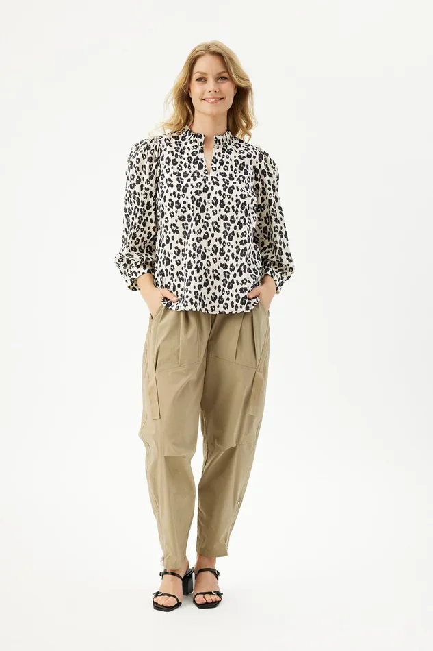 OPHELIA BLOUSE 16346 020 Off White 020 Women IN FRONT BLOUSES SHIRTS