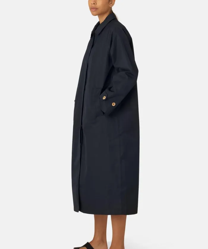 Outerwear Ilse Jacobsen All Jackets And Coats Cotten Rain Coat 8211 Dark Indigo Outerwear Ilse Jacobsen All Jackets And Coats Cotten Rain Coat 8211 Dark Indigo