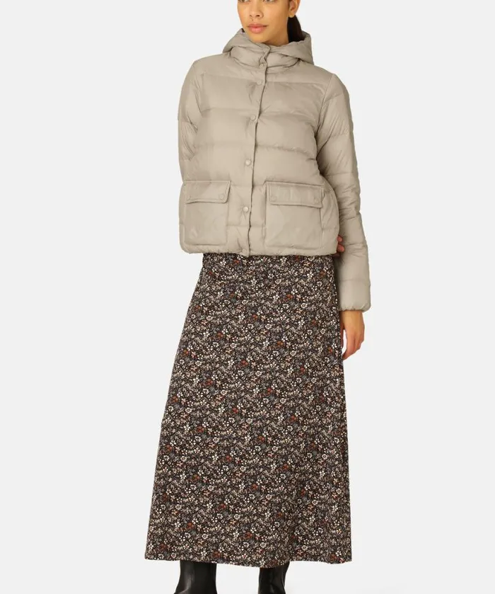 Outerwear Ilse Jacobsen All Jackets And Coats Down Jacket 8211 Cobblestone