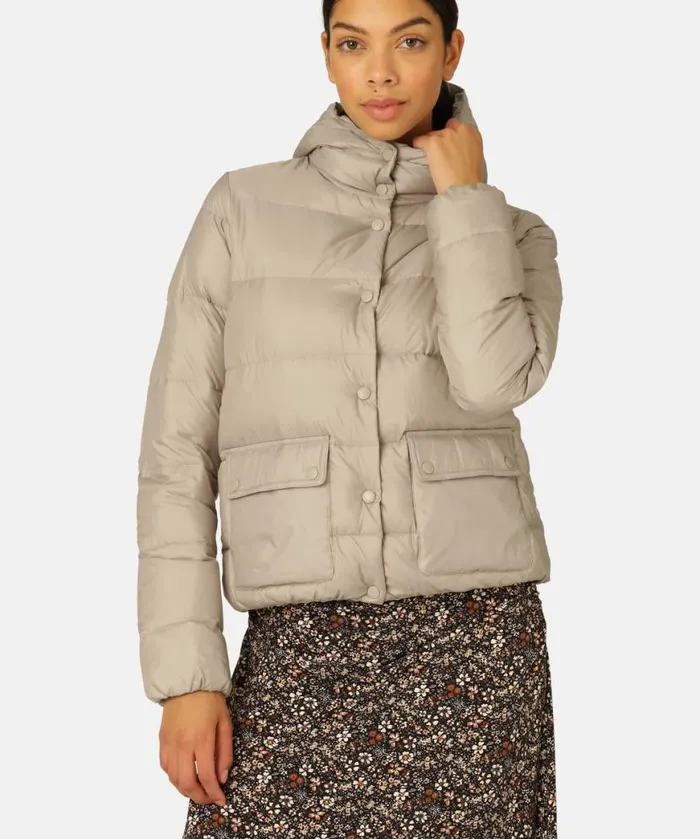 Outerwear Ilse Jacobsen All Jackets And Coats Down Jacket 8211 Cobblestone