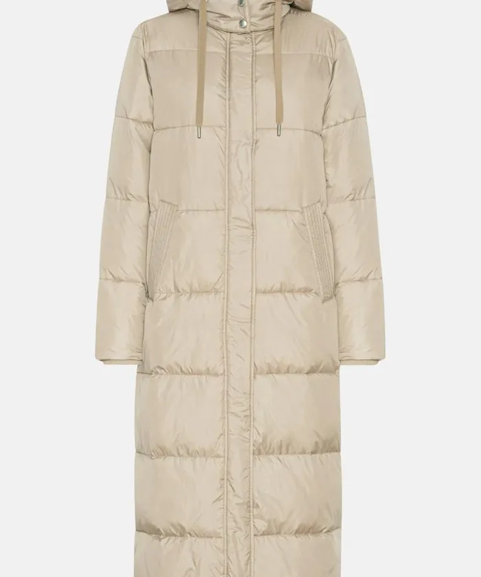 Outerwear Ilse Jacobsen All Jackets And Coats Padded Long Coat 8211 Cobblestone Outerwear Ilse Jacobsen All Jackets And Coats Padded Long Coat 8211 Cobblestone