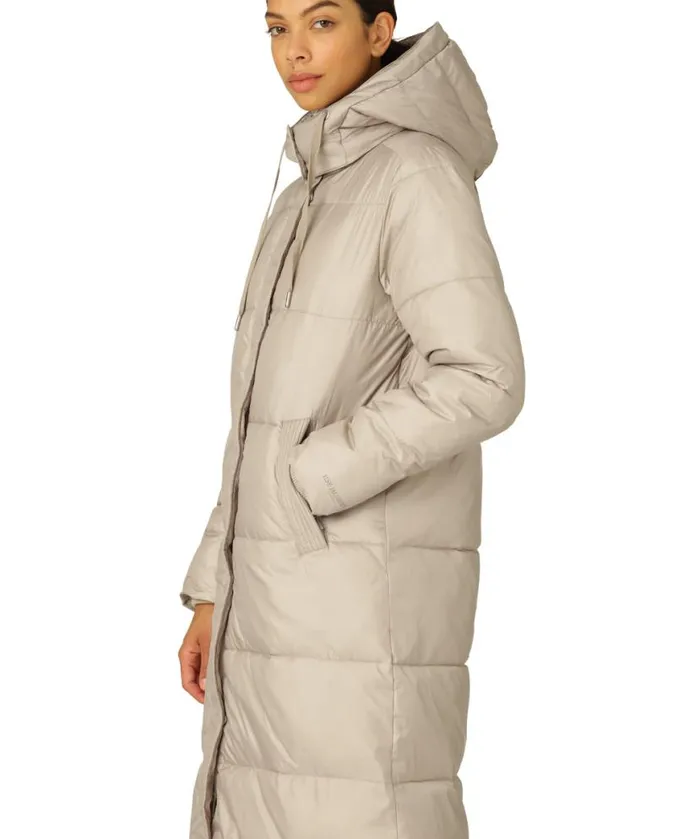 Outerwear Ilse Jacobsen All Jackets And Coats Padded Long Coat 8211 Cobblestone Outerwear Ilse Jacobsen All Jackets And Coats Padded Long Coat 8211 Cobblestone