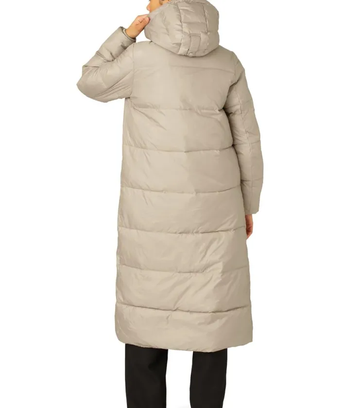 Outerwear Ilse Jacobsen All Jackets And Coats Padded Long Coat 8211 Cobblestone Outerwear Ilse Jacobsen All Jackets And Coats Padded Long Coat 8211 Cobblestone