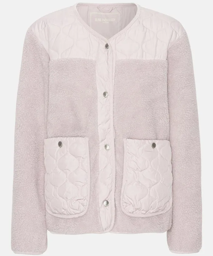 Outerwear Ilse Jacobsen All Jackets And Coats Quilt Fleece Jacket 8211 Concrete Outerwear Ilse Jacobsen All Jackets And Coats Quilt Fleece Jacket 8211 Concrete