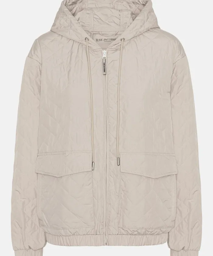 Outerwear Ilse Jacobsen All Jackets And Coats Quilt Jacket 8211 Chateau Gray