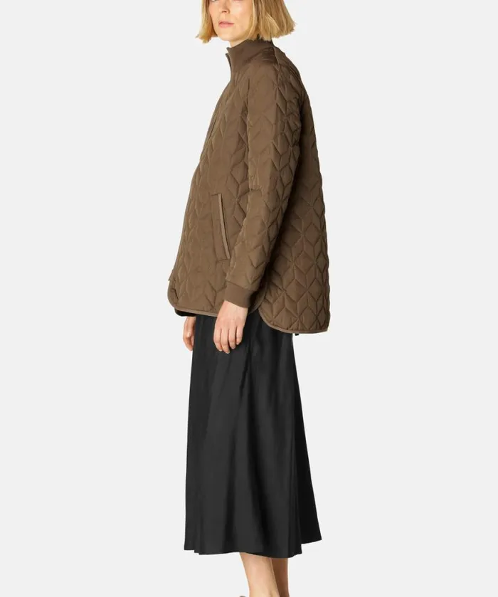 Outerwear Ilse Jacobsen All Jackets And Coats Quilt Jacket 8211 Cub Brown