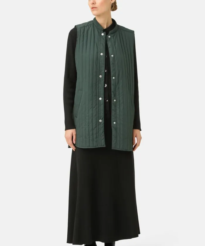 Outerwear Ilse Jacobsen All Jackets And Coats Quilt Vest 8211 Beetle