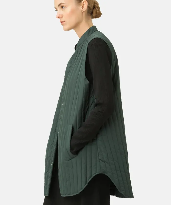 Outerwear Ilse Jacobsen All Jackets And Coats Quilt Vest 8211 Beetle