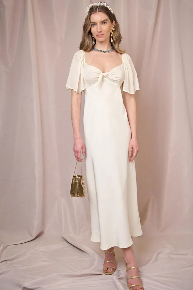 Paltrow Feather Glitter Women RIXO Bridal
