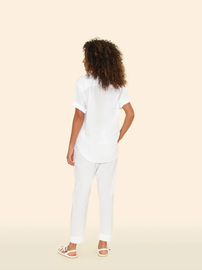 Pants and Jumpsuits Women XRENA White Draper Pant Pants and Jumpsuits Women XRENA White Draper Pant