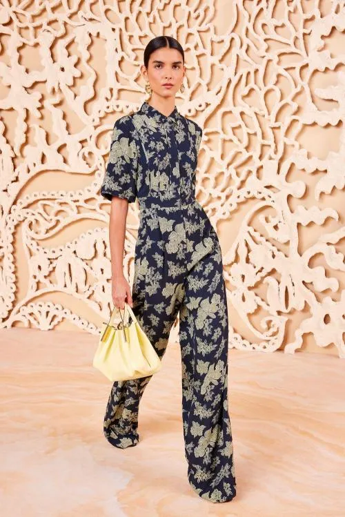 Pants And Jumpsuits Women Ulla Johnson Deia Jumpsuit Minuit Pants And Jumpsuits Women Ulla Johnson Deia Jumpsuit Minuit