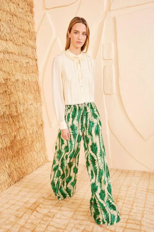 Pants And Jumpsuits Women Ulla Johnson Sawyer Pant Acacia
