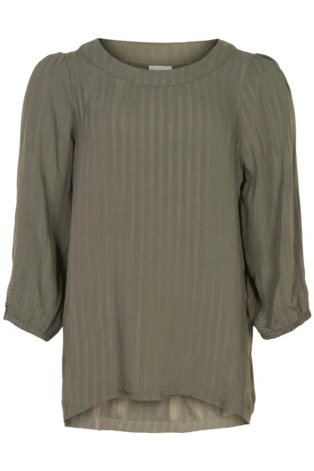 PAULINA BLOUSE 15313 615 Green 615 Women IN FRONT BLOUSES SHIRTS