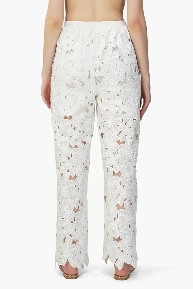 Pearl Lace Flower Trouser Pearl Lace Flower Trouser