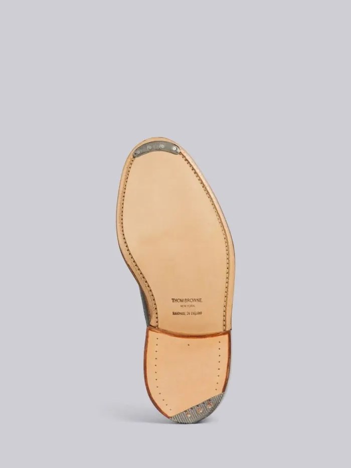 Pebbled Calfskin Mix Longwing Brogue Boot Black Women Thom Browne Boots Pebbled Calfskin Mix Longwing Brogue Boot Black Women Thom Browne Boots