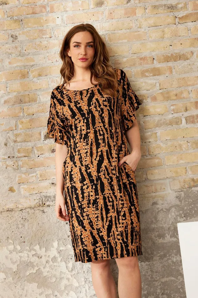 PHILIPPA DRESS 16248 999 Black 999 Women IN FRONT DRESSES