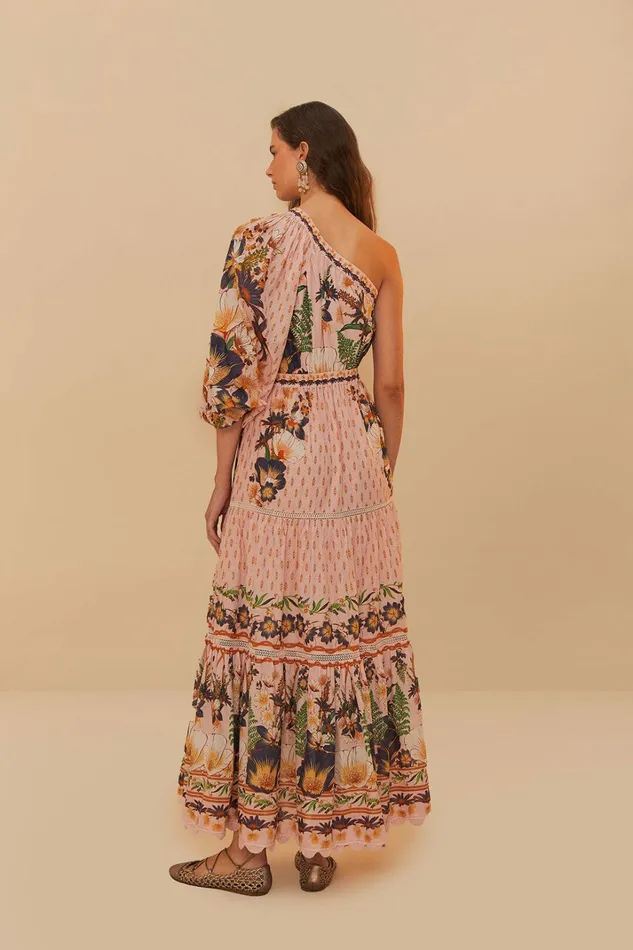 Pink Dream Garden Maxi Dress Women FARM Rio Maxi Dresses Pink Dream Garden Maxi Dress Women FARM Rio Maxi Dresses