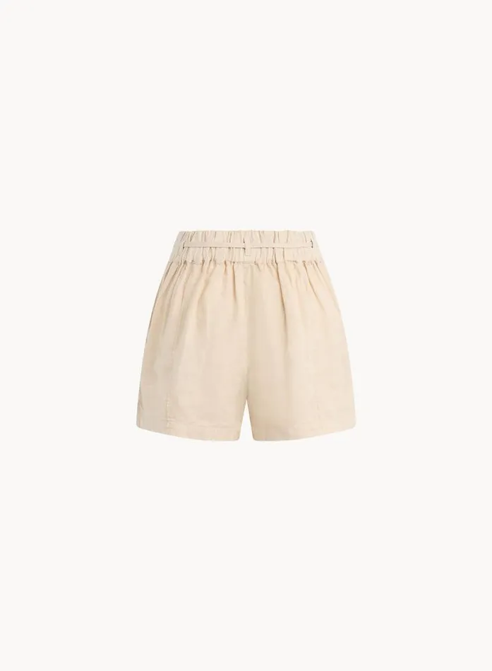 Pintuck Short Samba Tan Women Bella Dahl Shorts Pintuck Short Samba Tan Women Bella Dahl Shorts