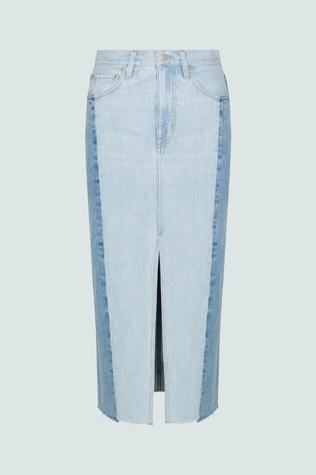 Pistola Denim Denim Women Alice Midi Skirt 8211 Spliced Palais