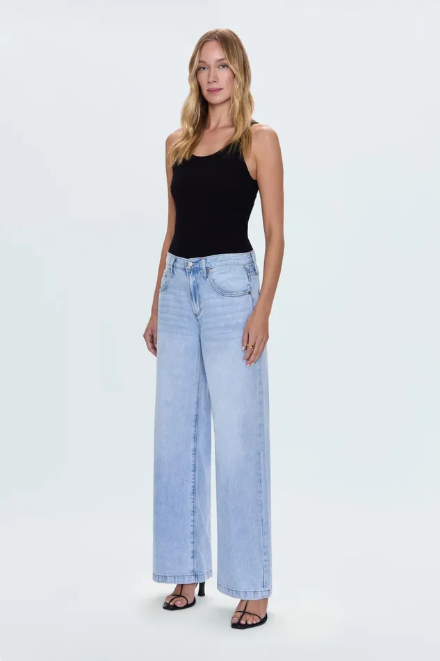 Pistola Denim Denim Women Jadyn Low Slung Palazzo Jean 8211 Chateau