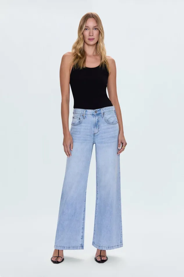 Pistola Denim Denim Women Jadyn Low Slung Palazzo Jean 8211 Chateau