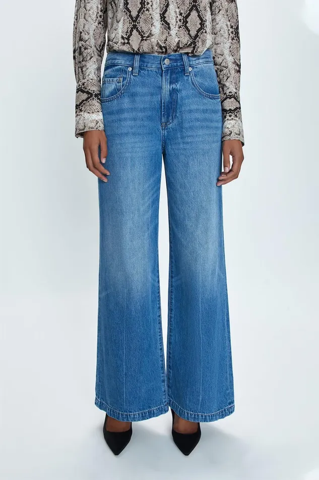 Pistola Denim Denim Women Jadyn Low Slung Palazzo Jean 8211 Echo Park