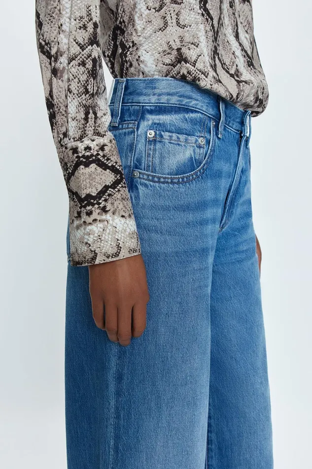 Pistola Denim Denim Women Jadyn Low Slung Palazzo Jean 8211 Echo Park