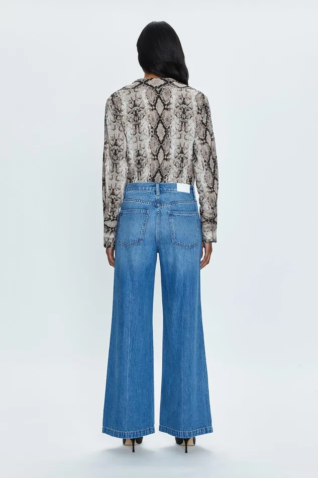Pistola Denim Denim Women Jadyn Low Slung Palazzo Jean 8211 Echo Park
