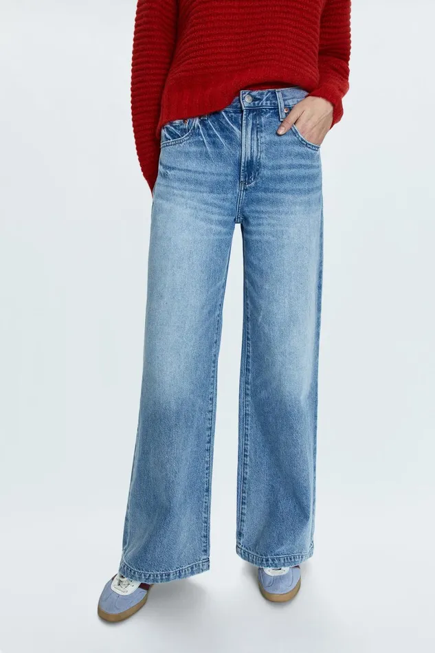 Pistola Denim Denim Women Jadyn Low Slung Palazzo Jean 8211 Runyon