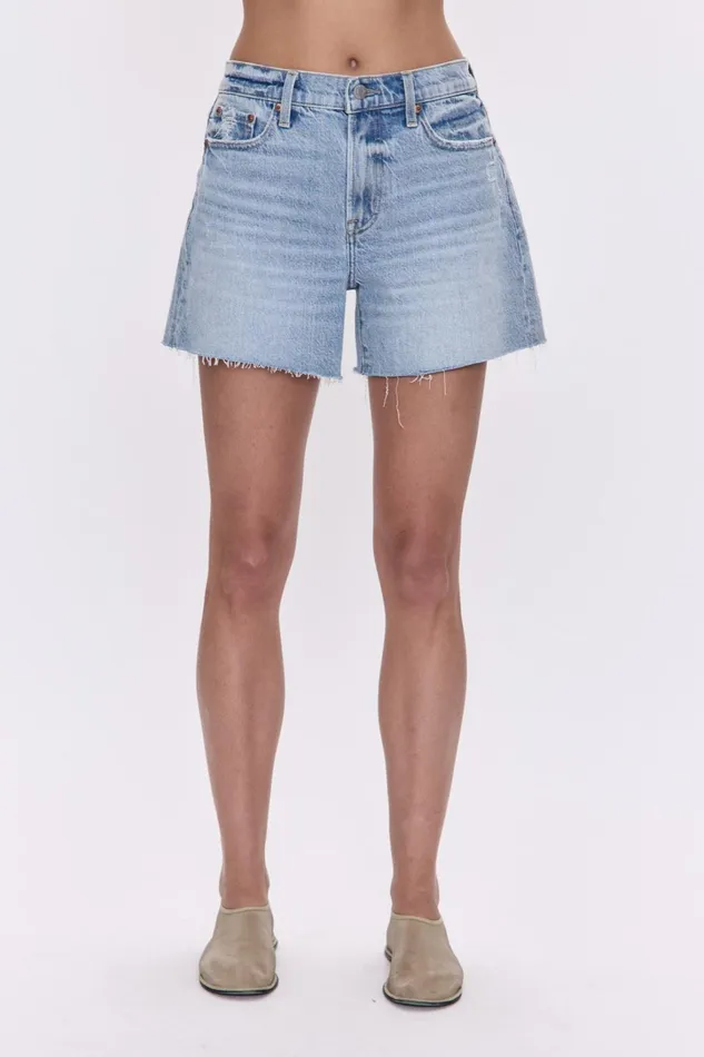 Pistola Denim Denim Women Kennedy Mid Rise Short 8211 Normandy Vintage