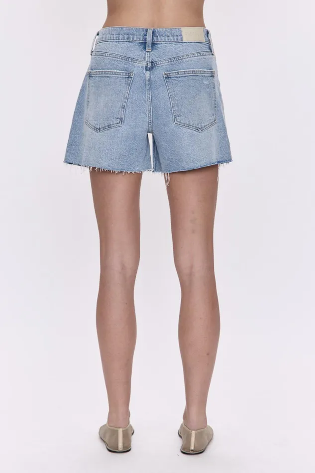 Pistola Denim Denim Women Kennedy Mid Rise Short 8211 Normandy Vintage