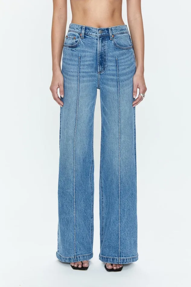Pistola Denim Denim Women Lana High Rise Ultra Wide Jean 8211 Cannes