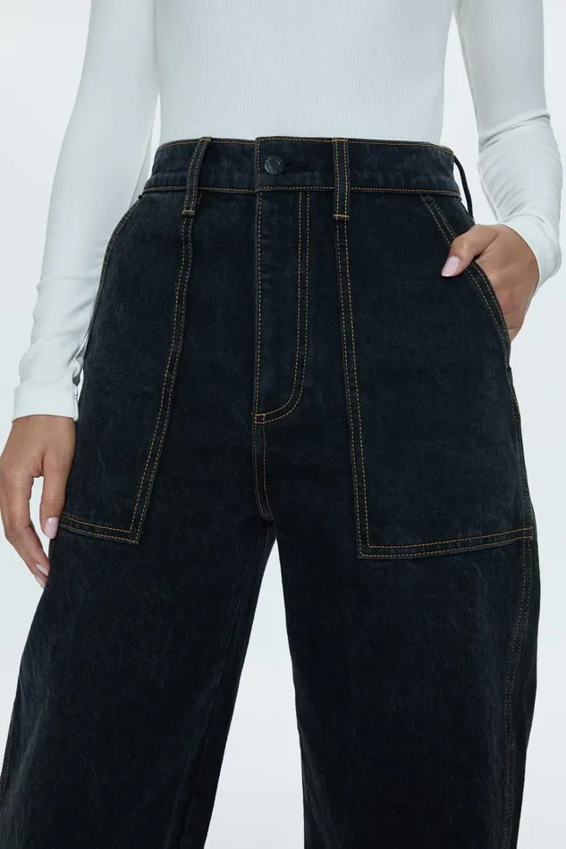Pistola Denim Denim Women Turner Super High Rise Barrel 8211 Lights Out