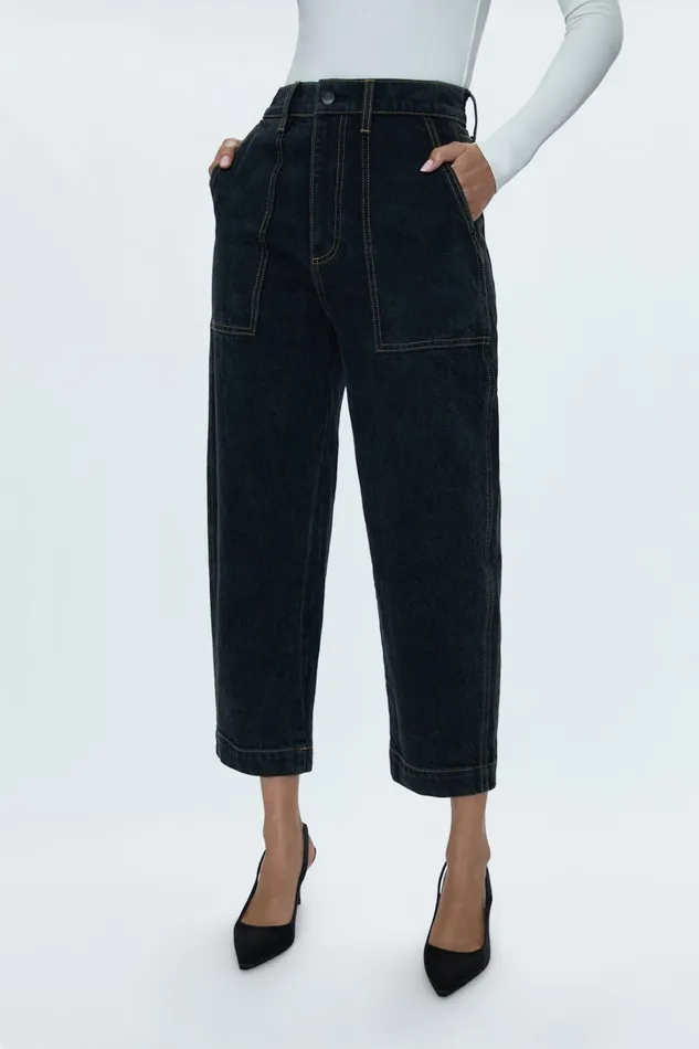Pistola Denim Denim Women Turner Super High Rise Barrel 8211 Lights Out