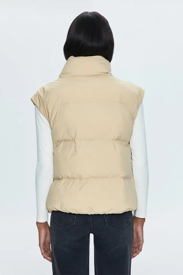 Pistola Denim Jackets and Outerwear Women Joss Vest 8211 Warm Sand
