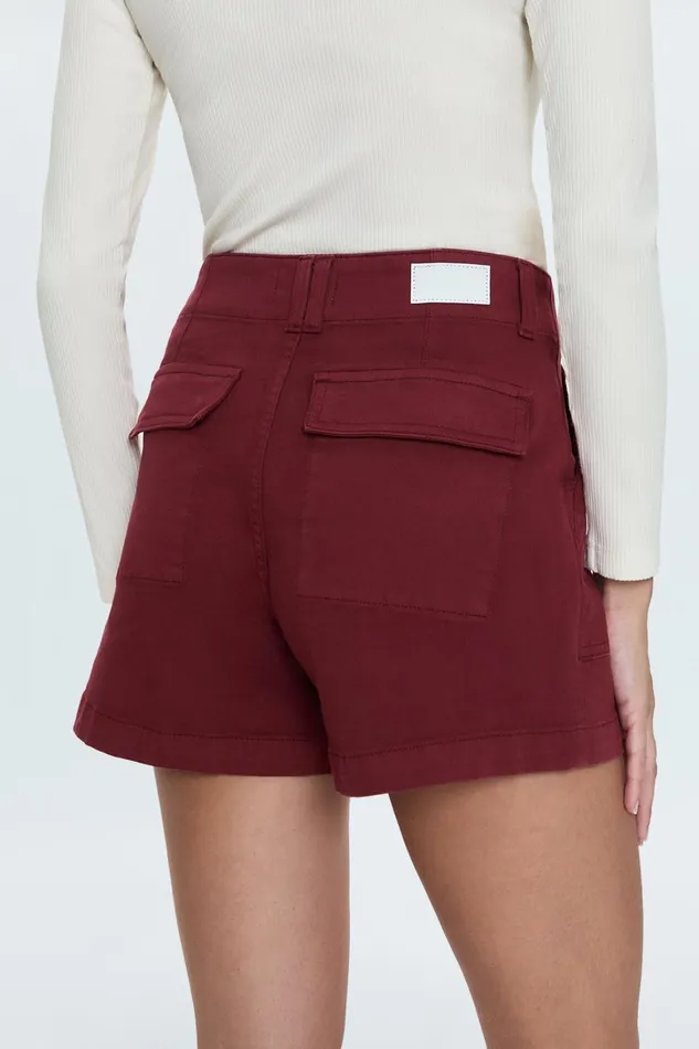 Pistola Denim Shorts Women Marissa High Rise Utility Short 8211 Sangria