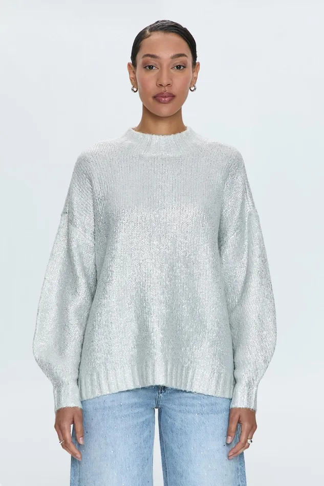 Pistola Denim Sweaters and Knits Women Carlen Sweater 8211 Snow Disco