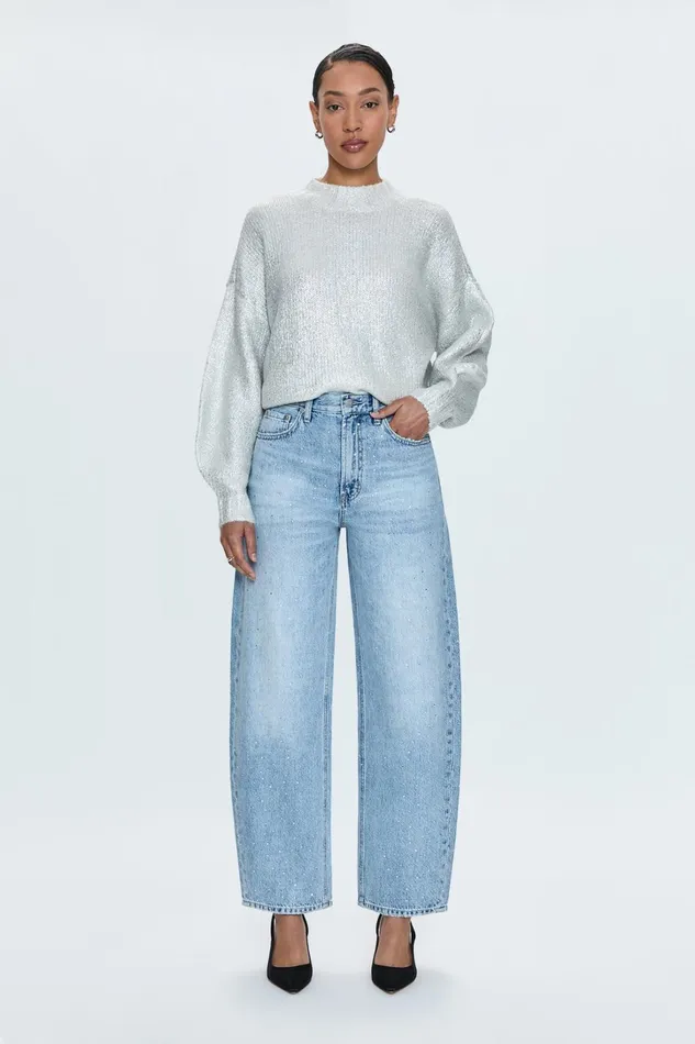 Pistola Denim Sweaters and Knits Women Carlen Sweater 8211 Snow Disco